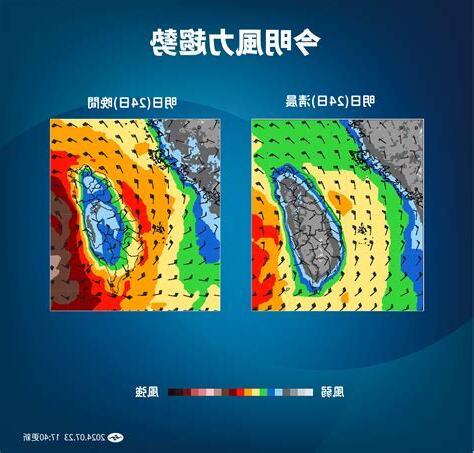 颱風 逆時針